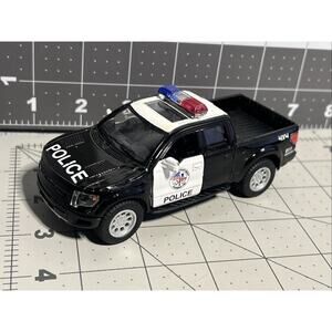 Kinsmart Ford 2013 F-150 SVT Raptor Supercrew Pick Up Truck Police 1:46 Diecast